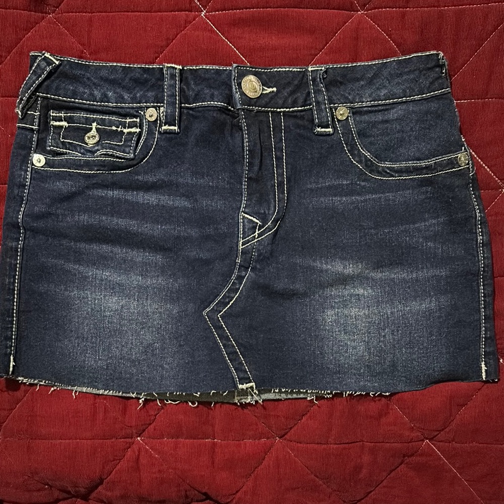 Denim Mini Skirt